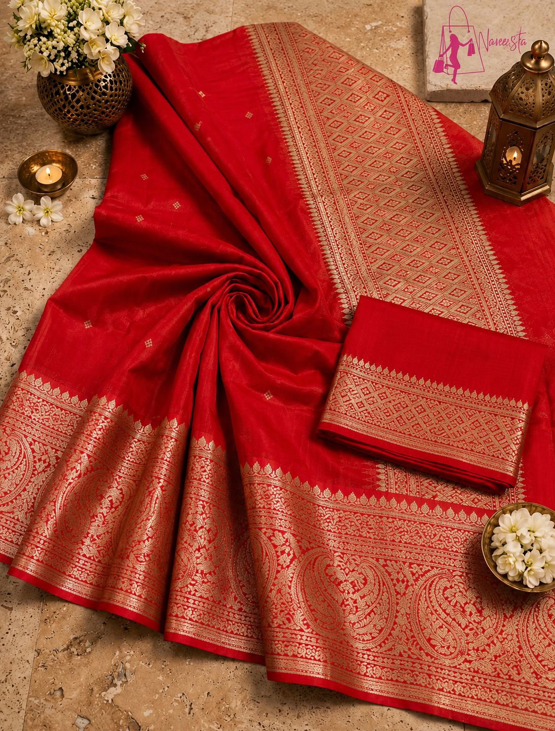 How to Identify an Authentic Banarasi Silk Saree: Nareeista’s Buyer’s Guide