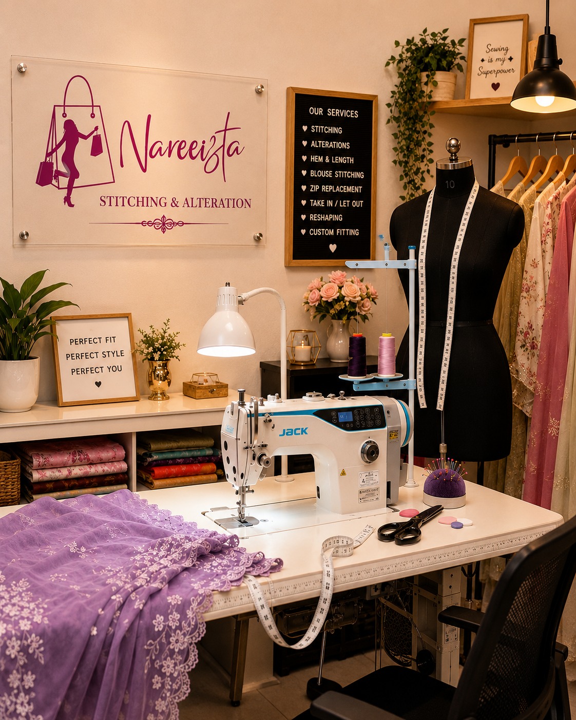 Tailoring Stitching Alterations