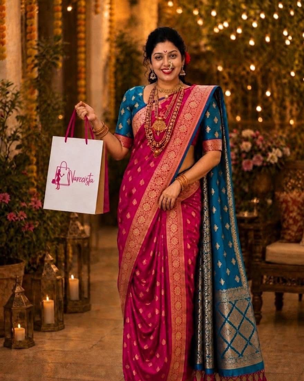 Nauvari Sarees