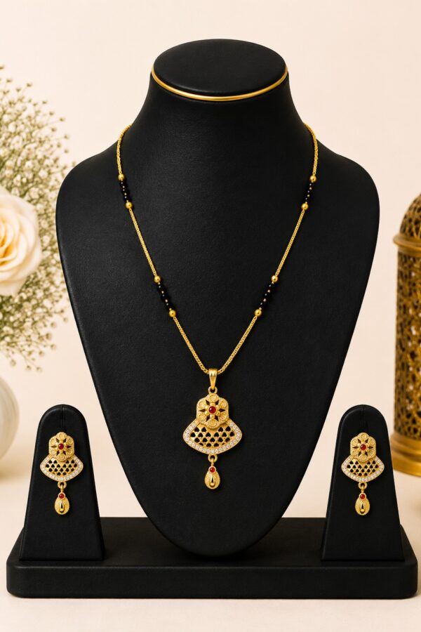 Crystal Designer Mangalsutra
