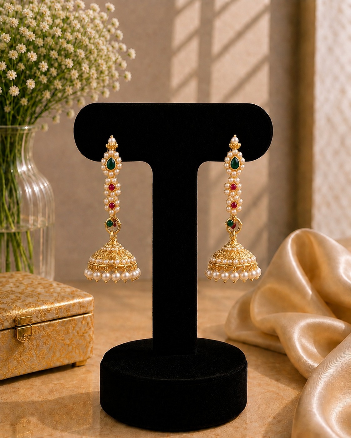 Dangle Jhumkas