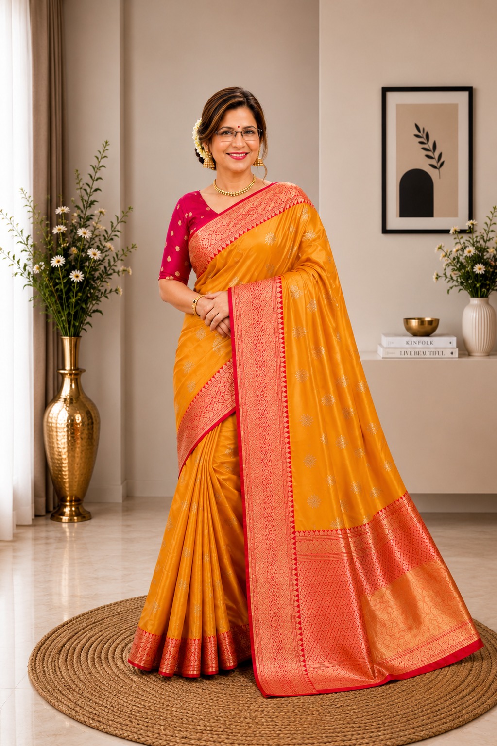 Jijamata saree