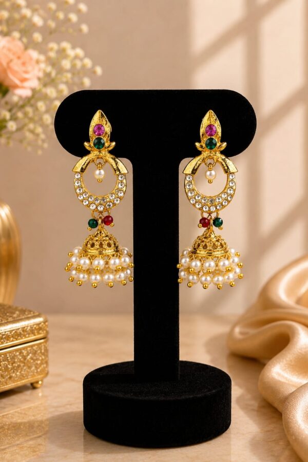 Pearl Jhumkas