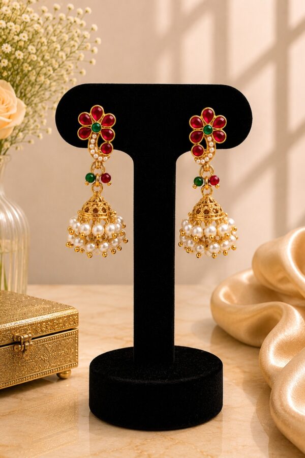 Ruby Floral Drops