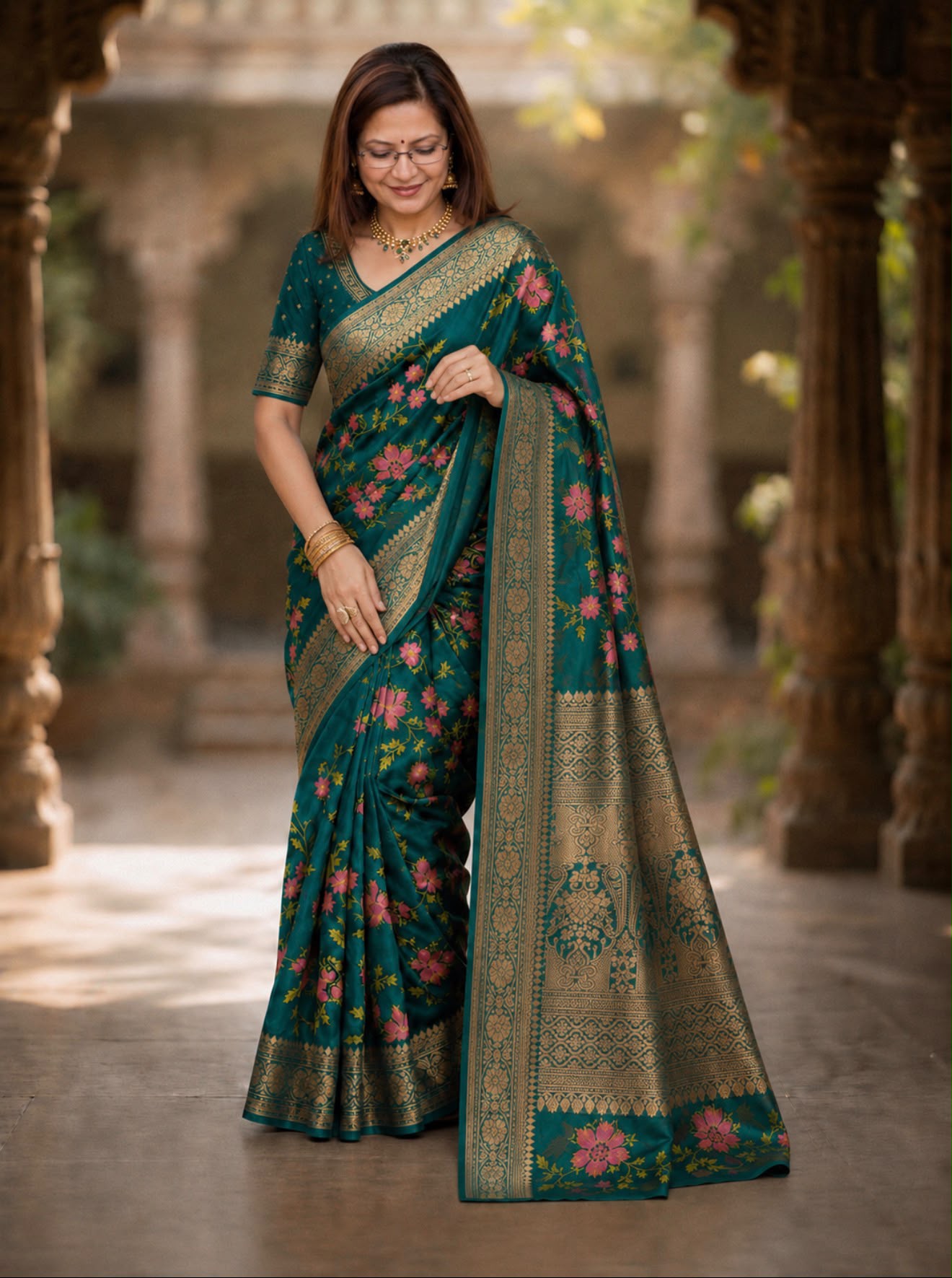 embroidary saree1