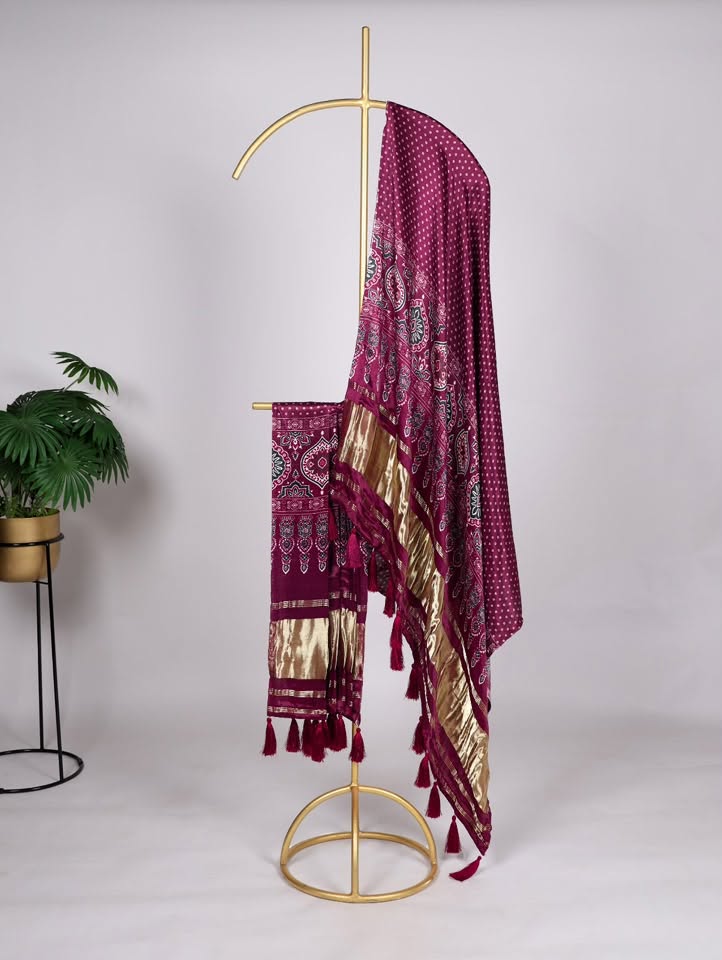 gaji silk dupatta