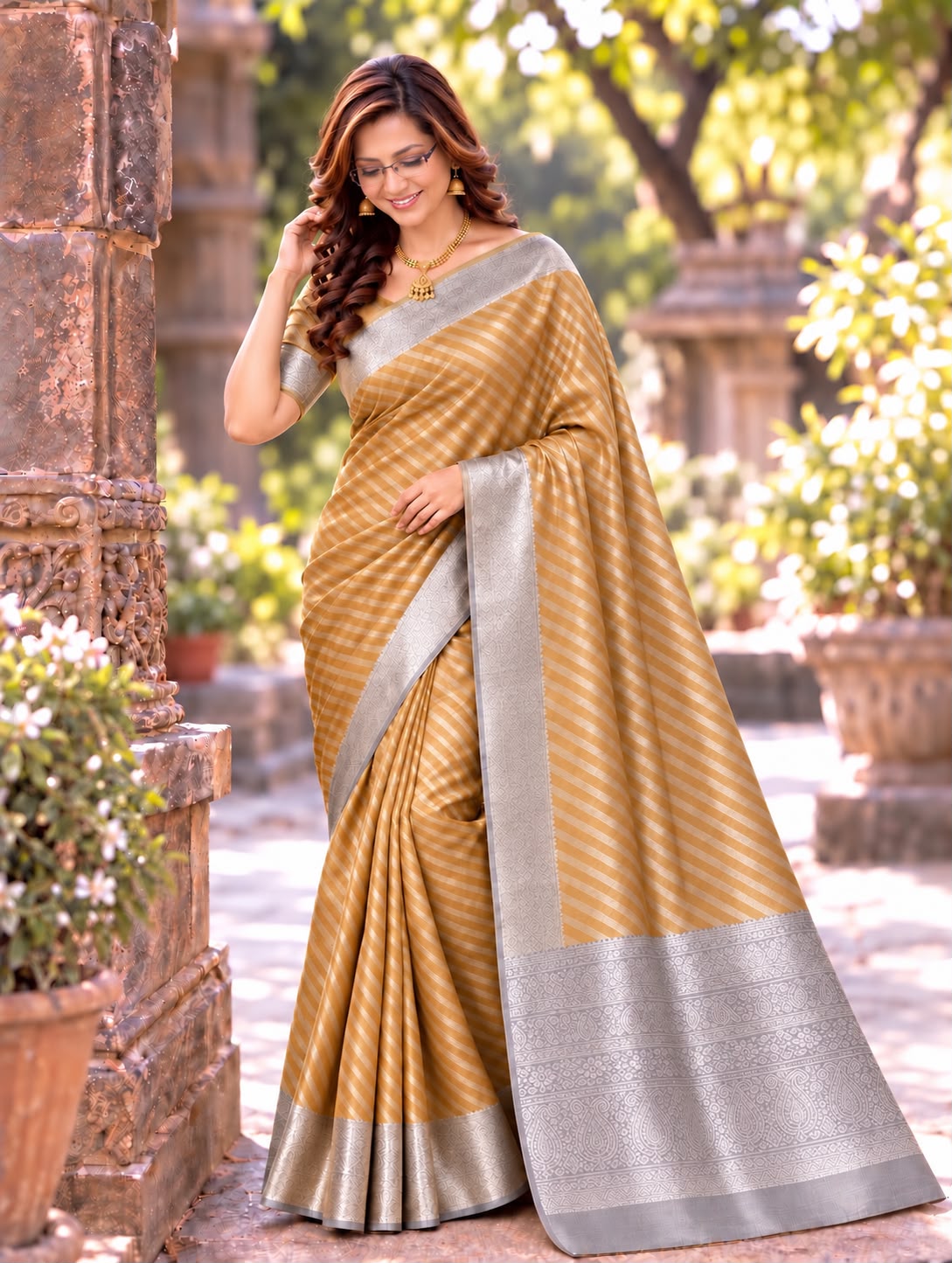 grace wovern saree