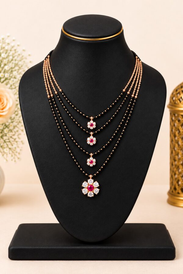 multi layer mangalsutra