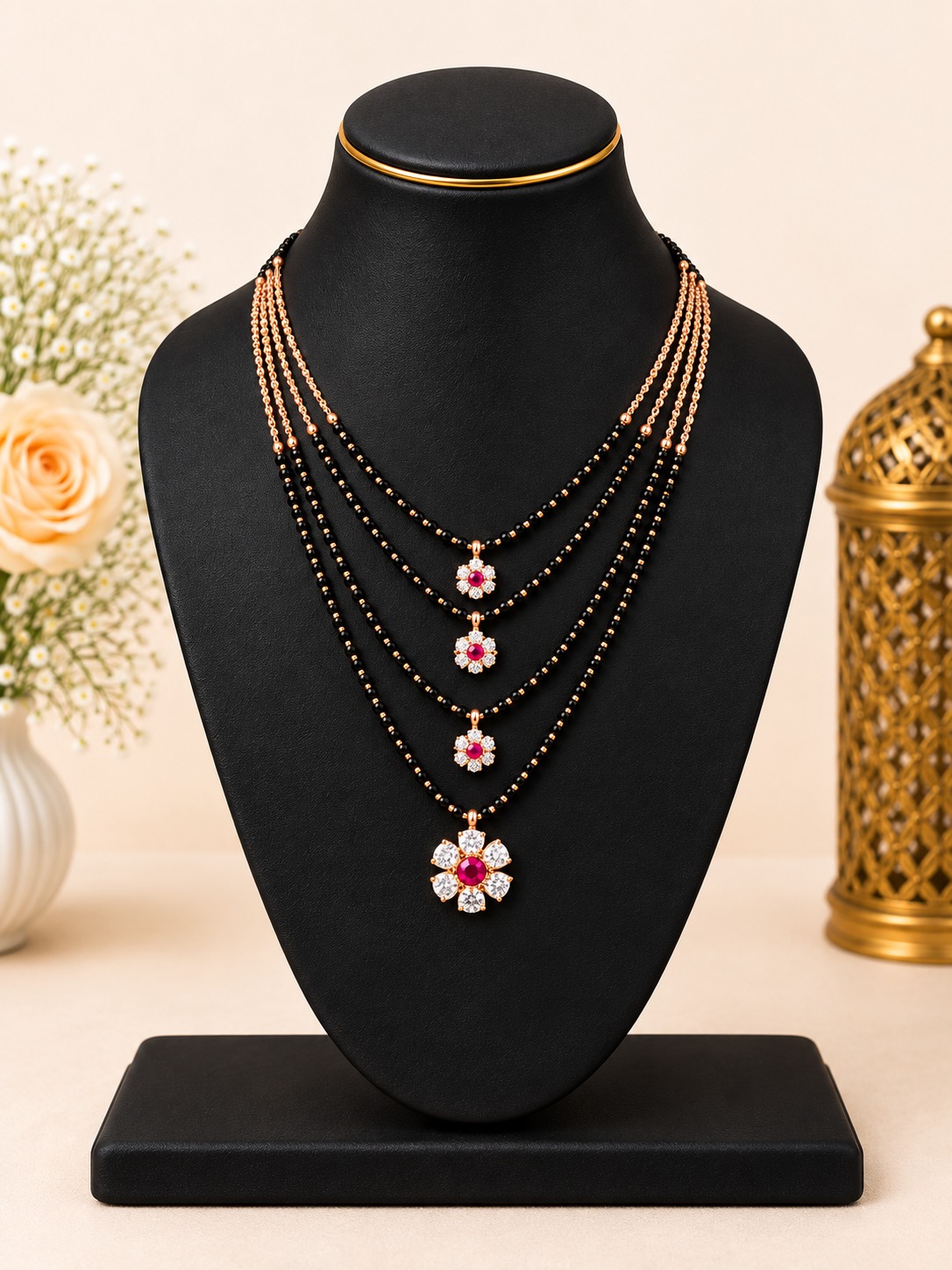 multi layer mangalsutra