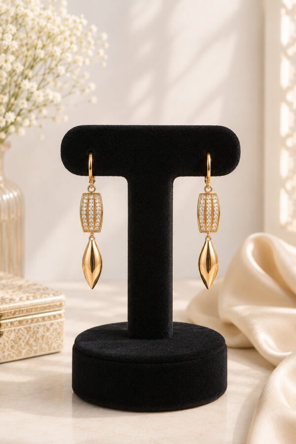 Crystal Teardrop Earrings