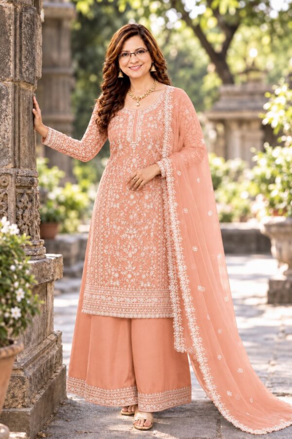 Designer Palazzo Suit