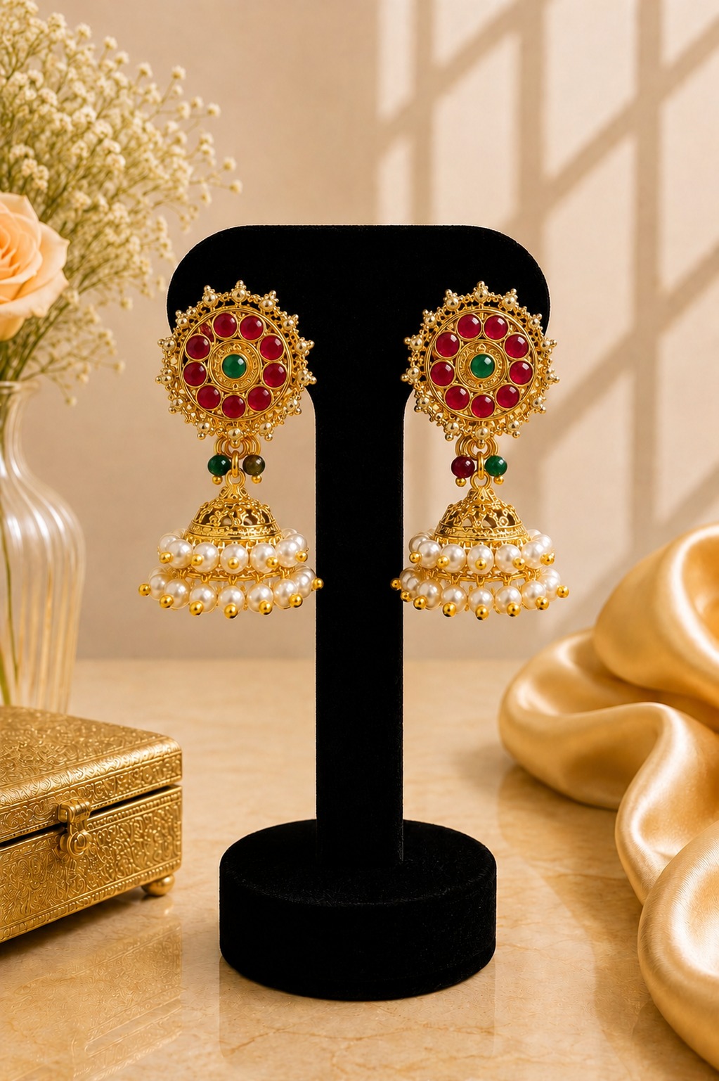 Emerald Heritage Jhumka