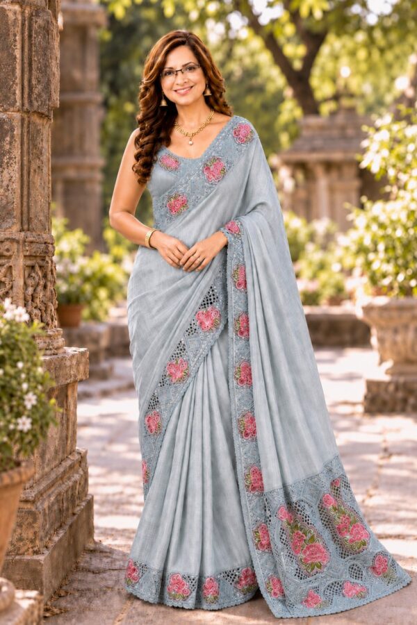 Soft Tussar Silk Saree