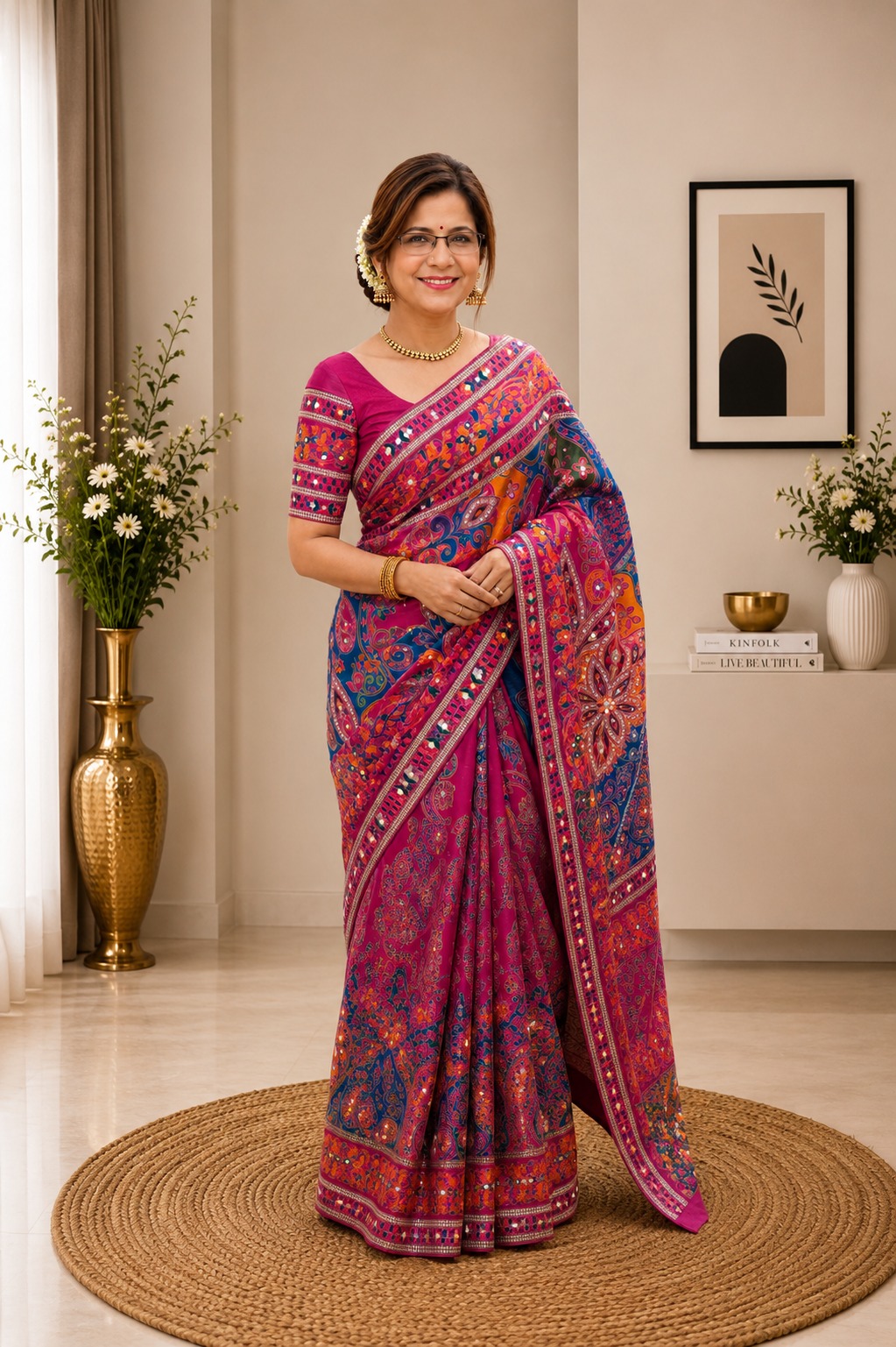 artistic saree