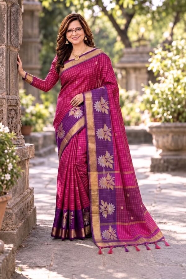 katan silk saree