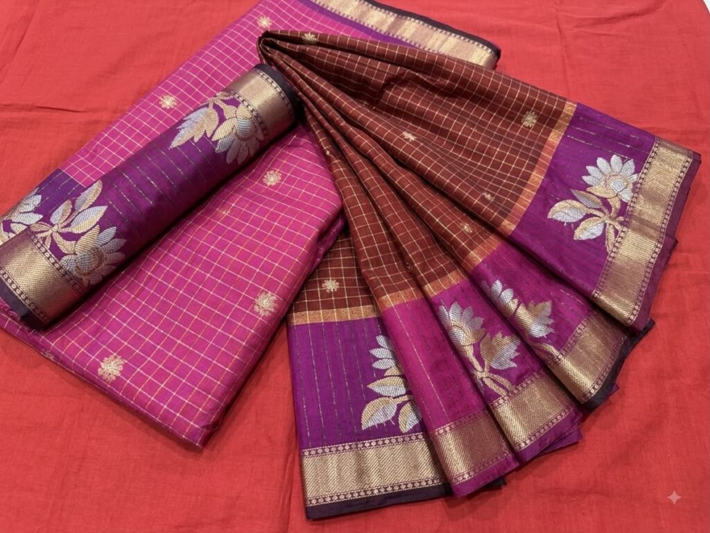 katan silk saree