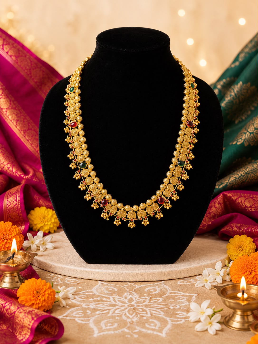 maharashtrian traditional necklace