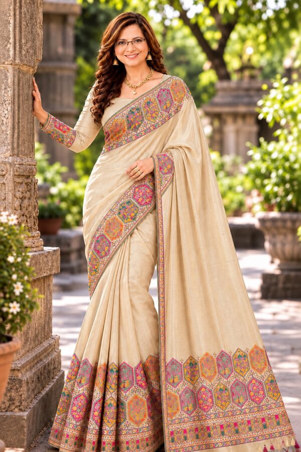 pashmina saree