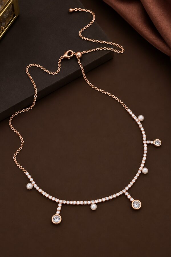 pearl crystal chain