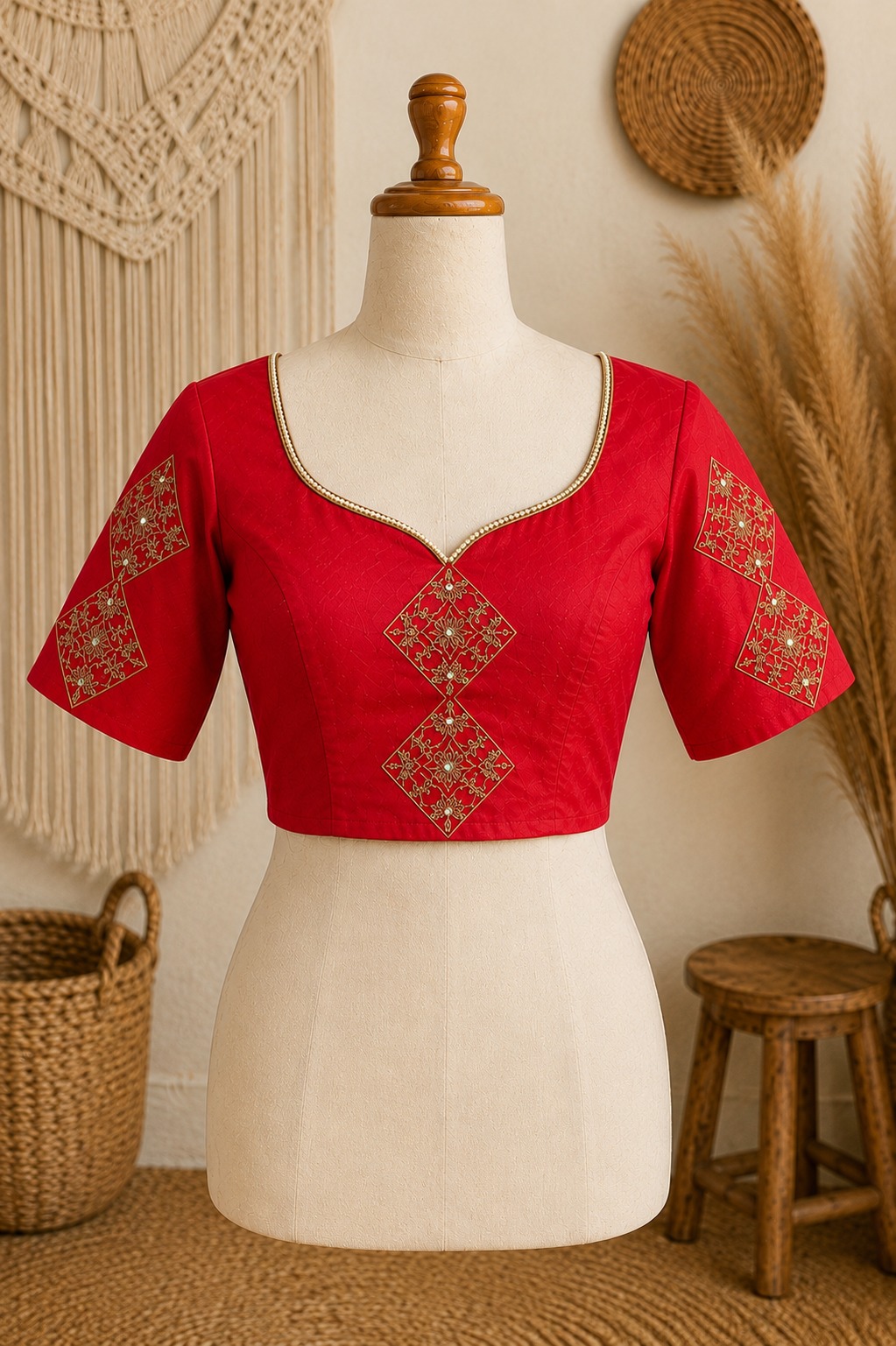 sufi silk zardosi blouse