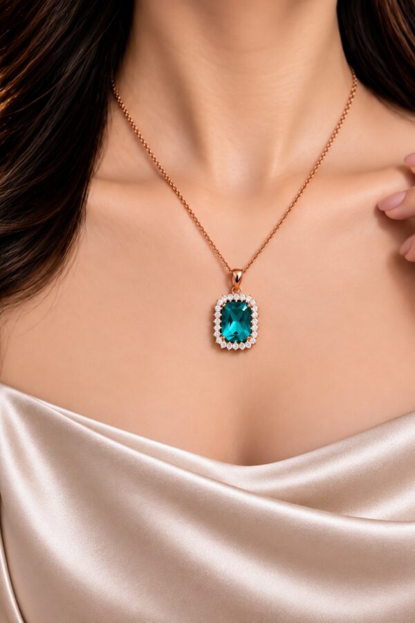 Teal Stone Pendant